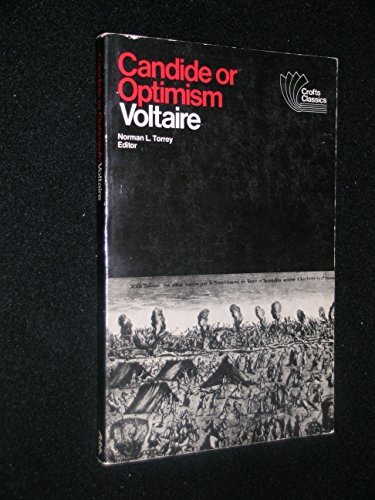 Stock image for Candide or Optimism (Crofts Classics) for sale by Wonder Book