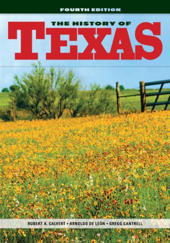 Beispielbild fr The History of Texas zum Verkauf von Hawking Books
