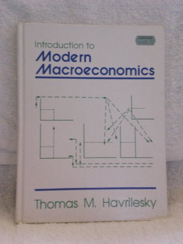 Stock image for Introduction to Modern Macroeconomics for sale by Hay-on-Wye Booksellers