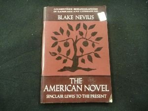 Beispielbild fr American Novel : Sinclair Lewis to the Present zum Verkauf von Better World Books