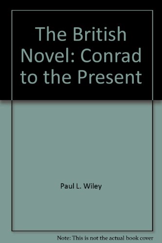 Imagen de archivo de The British novel: Conrad to the present (Goldentree bibliographies in language and literature) a la venta por Montclair Book Center