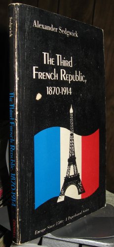 Beispielbild fr Third French Republic 1870-1914 zum Verkauf von Ammareal