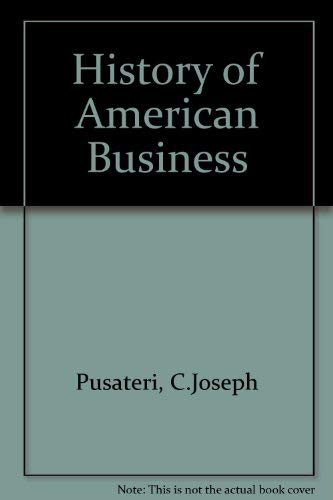 9780882958262: History of American Business