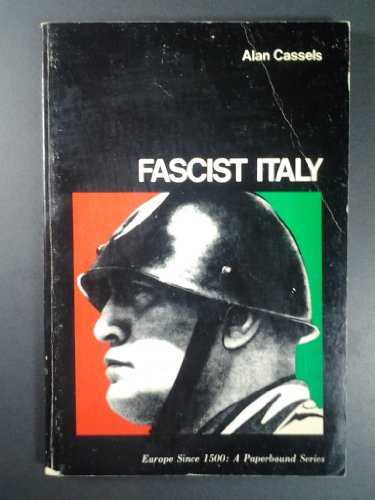 Beispielbild fr Fascist Italy zum Verkauf von HALCYON BOOKS