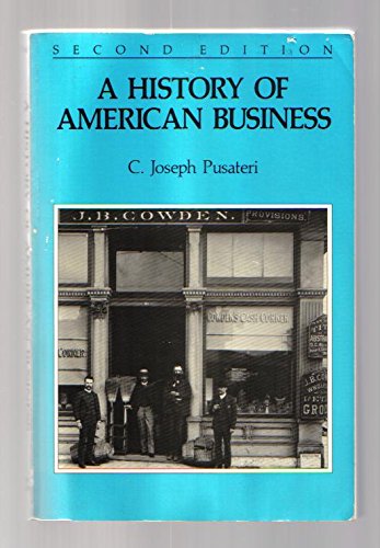 Stock image for A History of American Business for sale by Better World Books