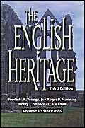 Stock image for The English Heritage Third Edition Volume II: Since 1689 for sale by SecondSale