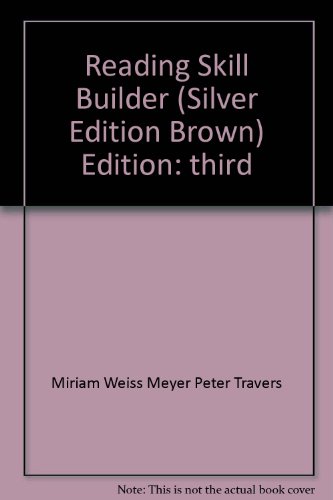 Stock image for Reading Skill Builder (Silver Edition, Brown) for sale by Wonder Book