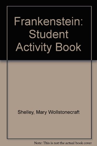 9780883011775: Frankenstein: Student Activity Book