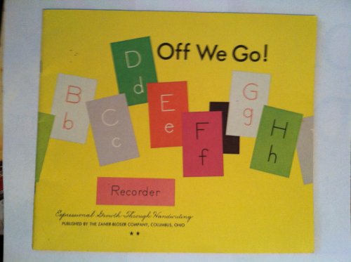 Stock image for Off We Go! Expressional Growth Through Handwriting for sale by Alf Books