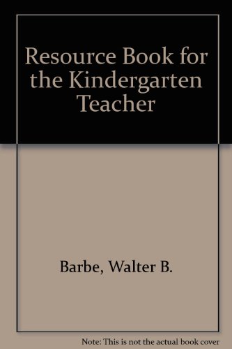 9780883091036: Resource Book for the Kindergarten Teacher