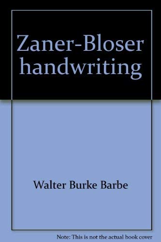 Stock image for Zaner-Bloser handwriting: Basic skills and application : book 1 for sale by Hawking Books