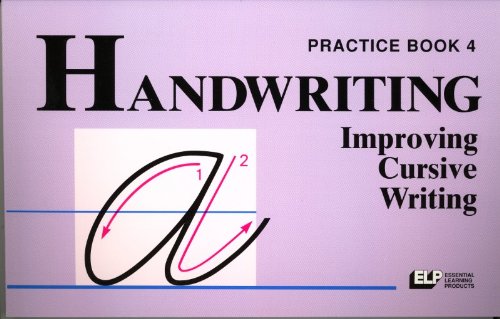 Beispielbild fr Improving Cursive Writing (Handwriting Guided Practice Workbook Series, Book 4) zum Verkauf von Ergodebooks