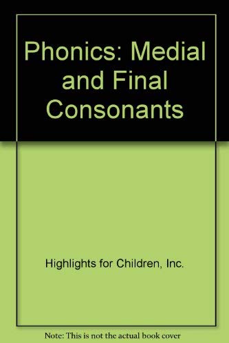 Beispielbild fr Phonics: Medial and Final Consonants zum Verkauf von HPB Inc.