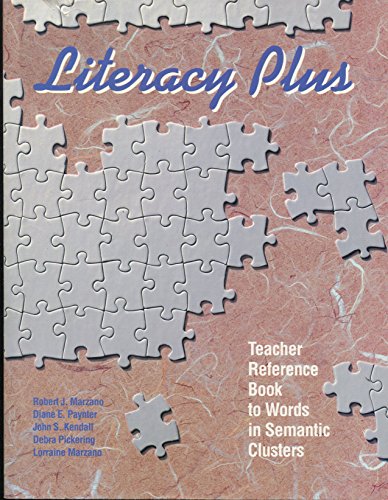 Stock image for Literacy plus: Teacher reference book to words in semantic clusters for sale by SecondSale