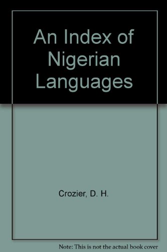 9780883126110: An Index of Nigerian Languages