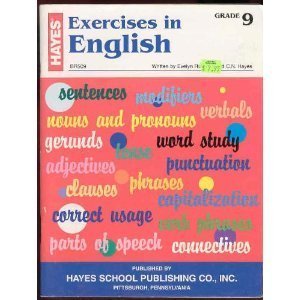 Beispielbild fr Exercises in English, Grade 9 (BR509) zum Verkauf von Better World Books