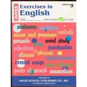 Imagen de archivo de Exercises in English, Grade 9 (BR509) a la venta por Better World Books