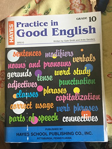 Beispielbild fr Practice in Good English Grade 10 zum Verkauf von ThriftBooks-Atlanta