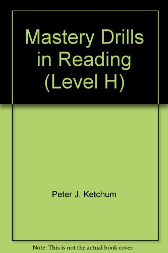 Stock image for Mastery Drills in Reading (Level H) for sale by JR Books