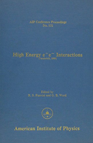 High Energy e+e- Interactions