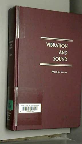 Vibration and Sound (9780883188767) by Philip M. Morse