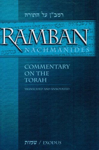 Beispielbild fr Ramban:Nachmanides:Commentary on The Torah: Exodus zum Verkauf von Hafa Adai Books