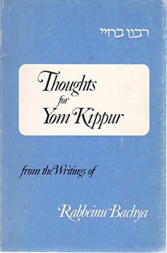 Stock image for Thoughts for Yom Kippur for sale by Wonder Book