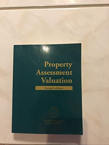 Beispielbild fr Property Assessment Valuation - 2nd Edition (Hardcover) zum Verkauf von Hawking Books