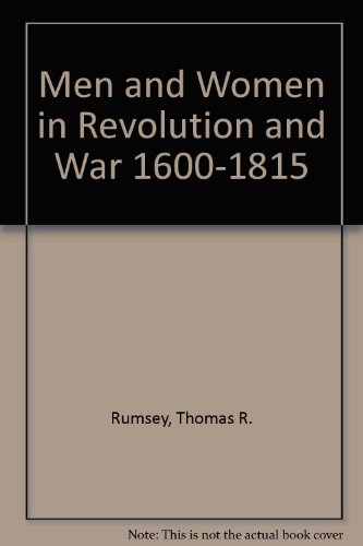 9780883341780: Men and Women in Revolution and War 1600-1815