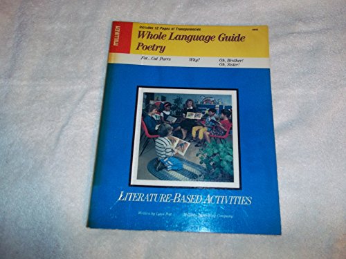 Whole Language Guide: Poetry : Literature based activities; includes 12 pages of transparencies (9780883355213) by Pott, Lynn