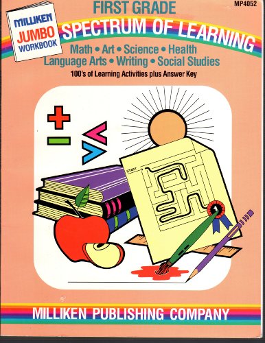 Beispielbild fr First Grade Spectrum of Learning (Milliken Jumbo Workbook) zum Verkauf von HPB Inc.