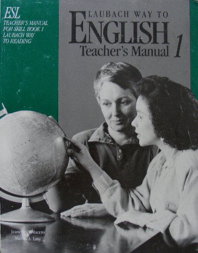 Stock image for Laubach Way to English Teachers Manual 1 for sale by Wonder Book