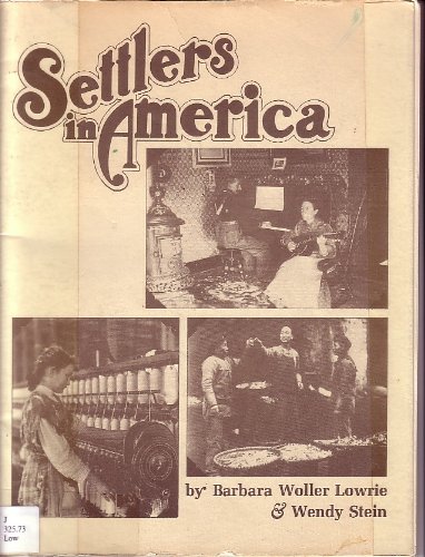 Imagen de archivo de Settlers in America a la venta por Irish Booksellers