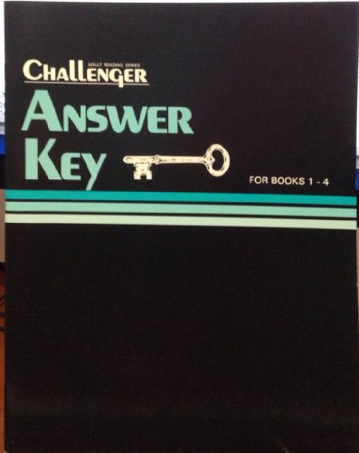 9780883367896: Challenger: Answer Key for Books 1-4