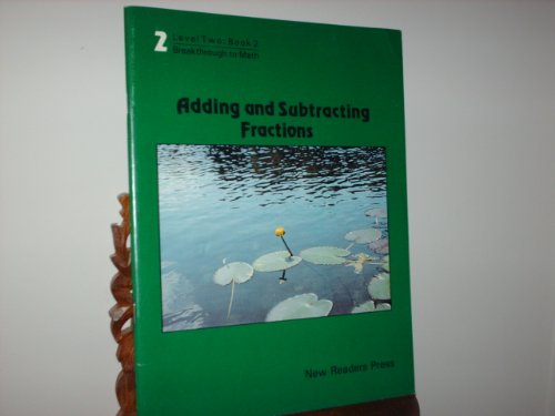 Stock image for Adding and Subtracting Fractions: Level Two for sale by Better World Books