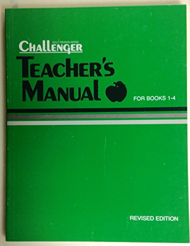 Beispielbild fr Challenger: Teachers Manual for Books 1-4 zum Verkauf von Wonder Book