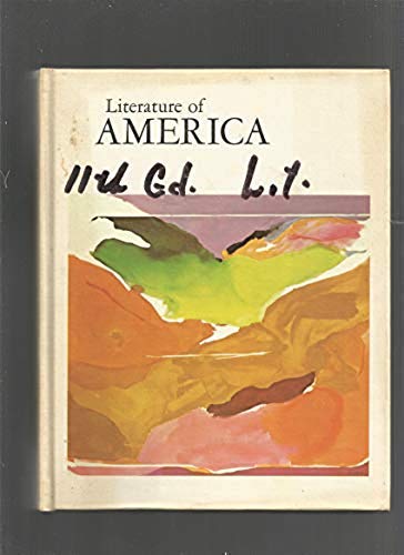 Imagen de archivo de Literature of America a la venta por Better World Books