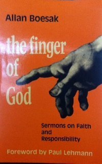 Stock image for The Finger of God : Sermons on Faith and Socio-Political Responsibility for sale by Better World Books