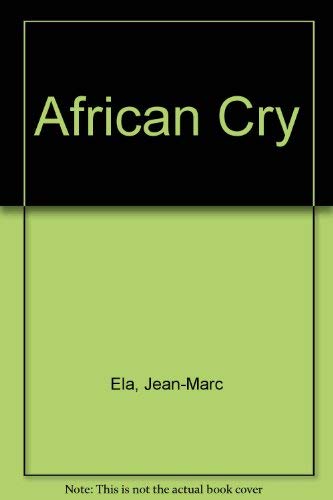 9780883442593: African Cry