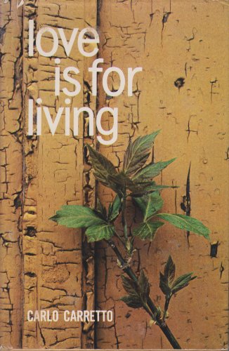 Imagen de archivo de Love is for Living a la venta por UHR Books