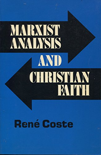 Stock image for Marxist Analysis and Christian Faith (English and French Edition) for sale by Bulk Book Warehouse