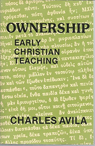 Beispielbild fr Ownership : Early Christian Teaching zum Verkauf von Better World Books