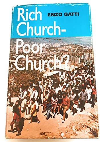 Imagen de archivo de Rich Church-Poor Church? a la venta por Better World Books