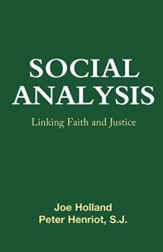 Stock image for Social Analysis: Linking Faith and Justice for sale by SecondSale