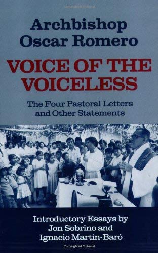 Beispielbild fr Voice of the Voiceless : The Four Pastoral Letters and Other Statements zum Verkauf von Better World Books