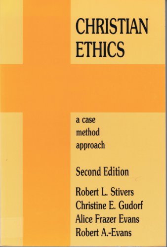 Stock image for Christian Ethics : A Case Method Approach for sale by HPB Inc.