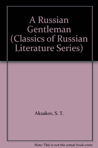 Imagen de archivo de A Russian Gentleman (Classics of Russian Literature Series) (English and Russian Edition) a la venta por Irish Booksellers