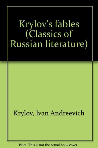 9780883554906: Krylov's fables (Classics of Russian literature)