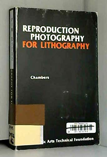 Stock image for Reproduction Photography for Lithography for sale by Wonder Book