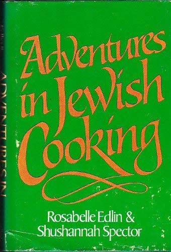 Beispielbild fr Adventures In Jewish Cooking zum Verkauf von Library House Internet Sales